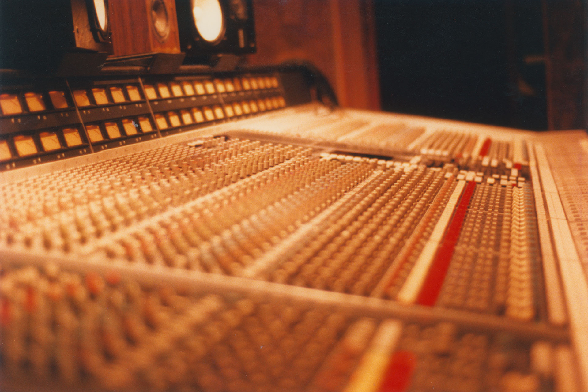 SSL E-Series, Jacobs Studio 2, 1987 © AJ Skully, all rights reserved.