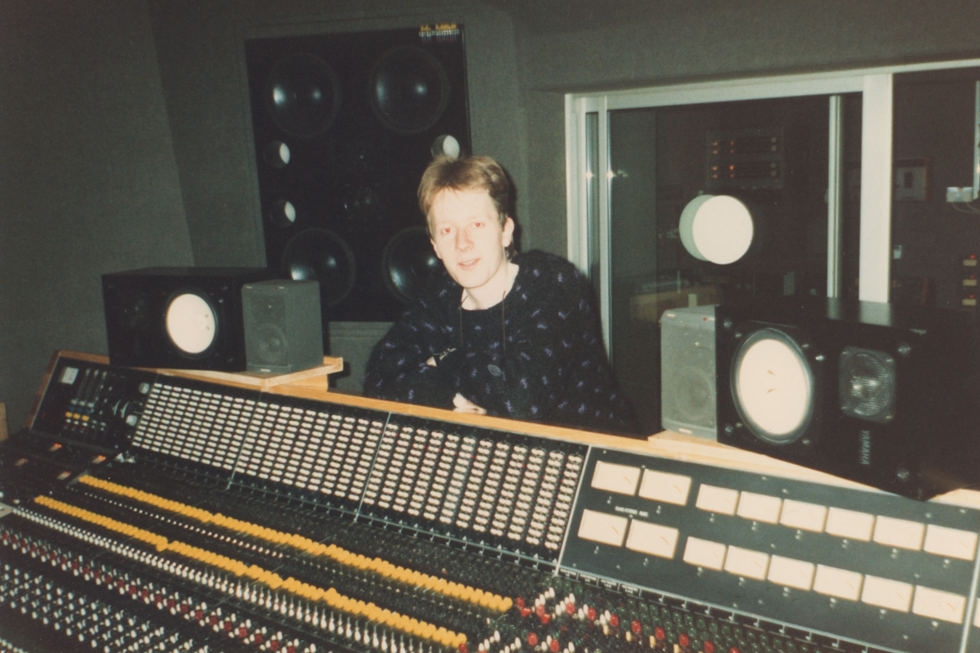 AJ Skully engineering at Chipping Norton Recording Studios © AJ Skully, all rights reserved.