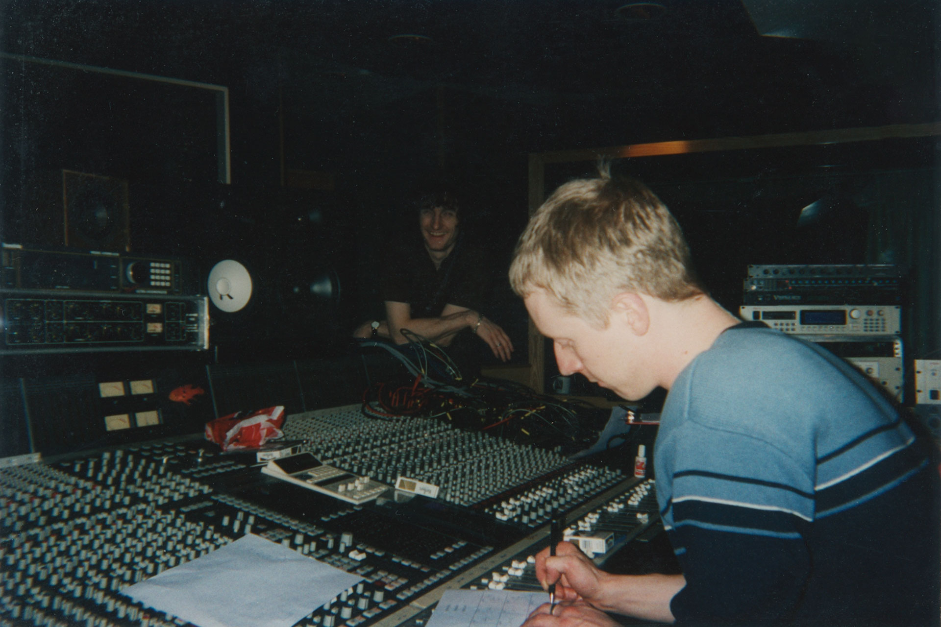 AJ Skully engineering at Roundhouse Studios © AJ Skully, all rights reserved.